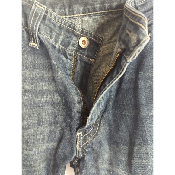 Levi Strauss & Co. 514  Men's Solid Cotton Slim Straight Dark Wash Denim Sz. W30 - Picture 6 of 10